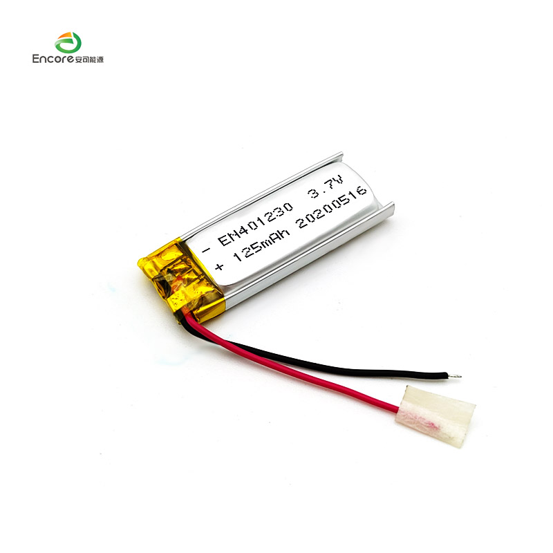 Pin Lipo thiết bị đeo thông minh 3.7v 125mah