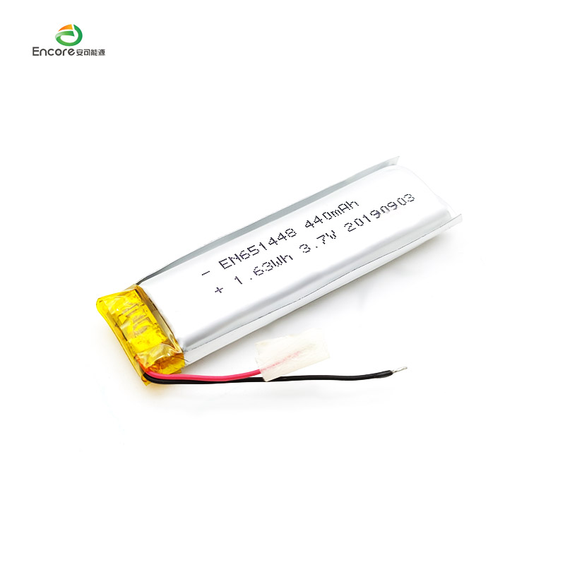 Pin Li Polymer 3.7v 450mah