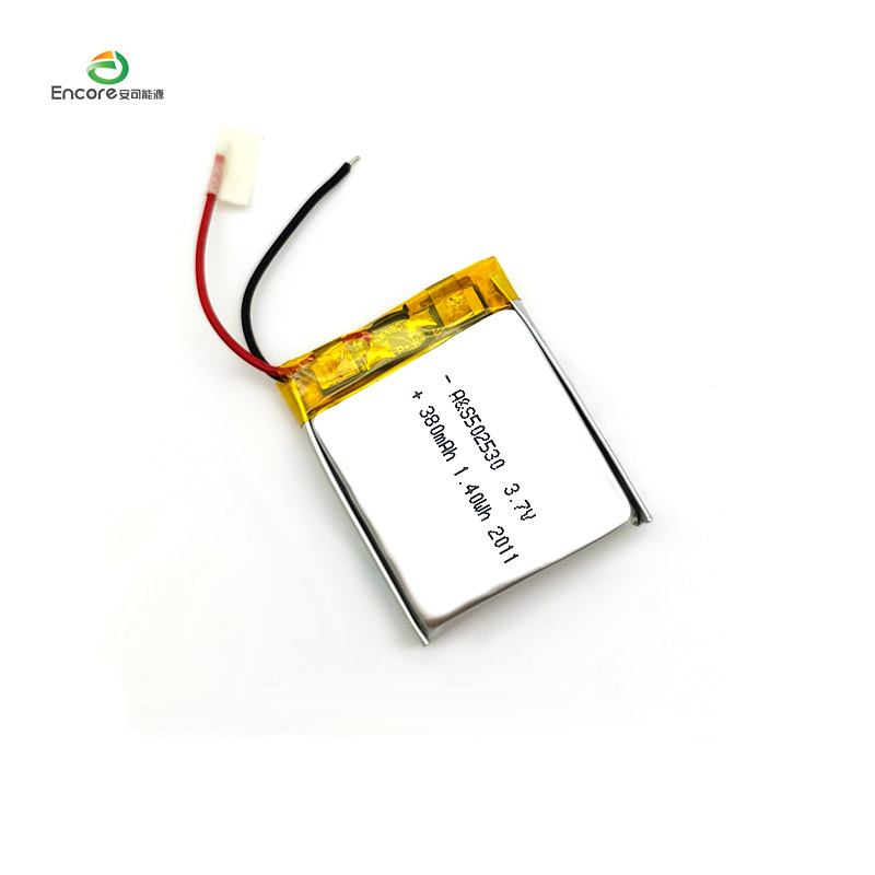 3,7v polymer lithium 502530