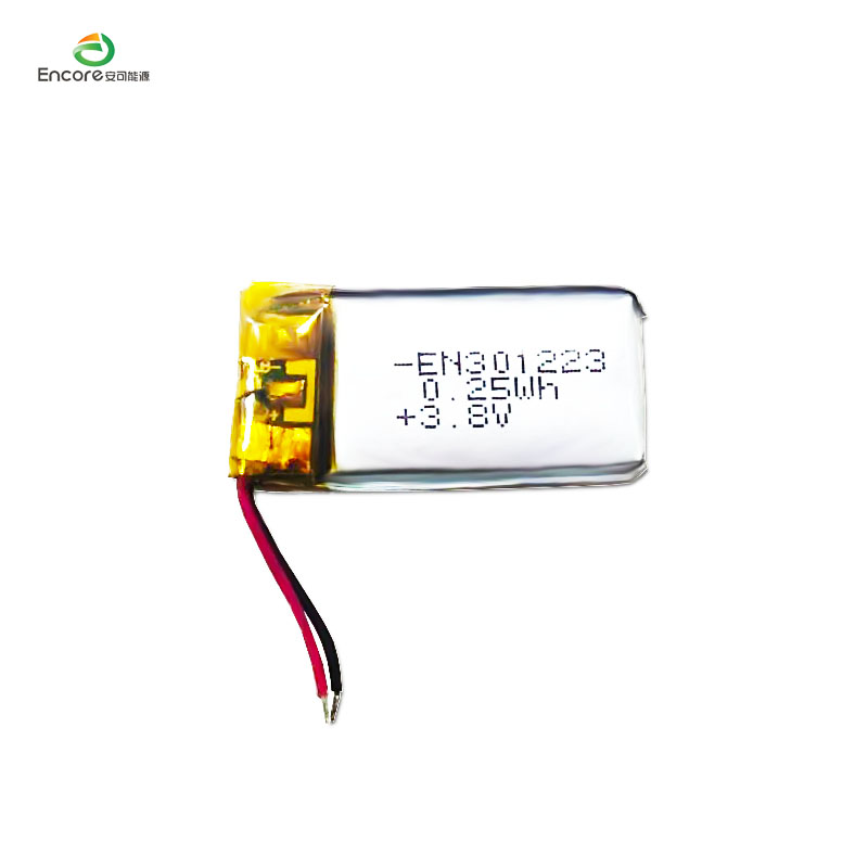 Pin lipo 301223 0,25wh
