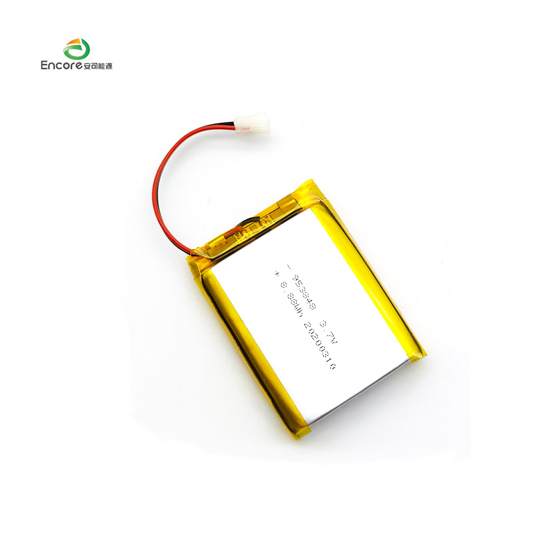 953848 2400mAh 3.7v có thể sạc lại pin lipo