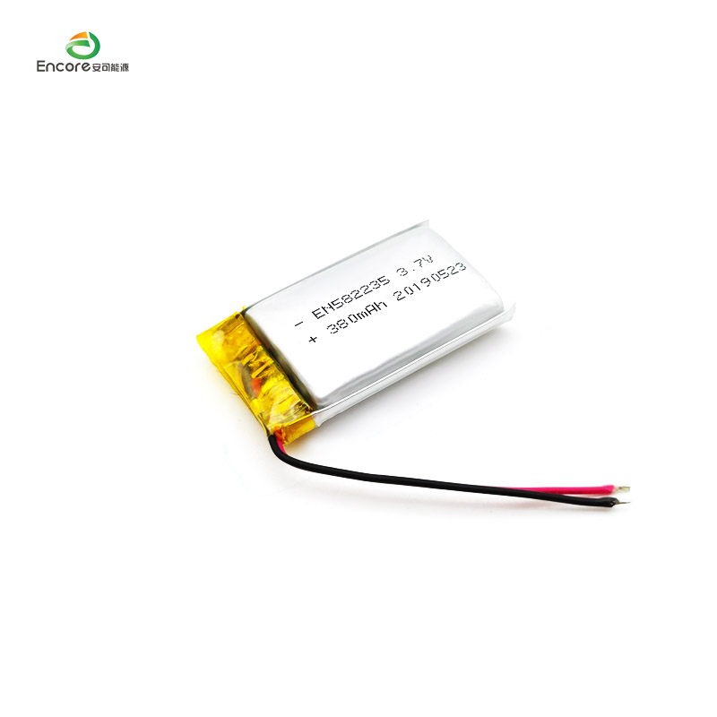 Pin đồng hồ thông minh 380mah có thể sạc lại