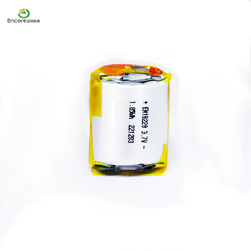 Pin Vape tròn 18200 500mah 1.85wh 3.7v lipo