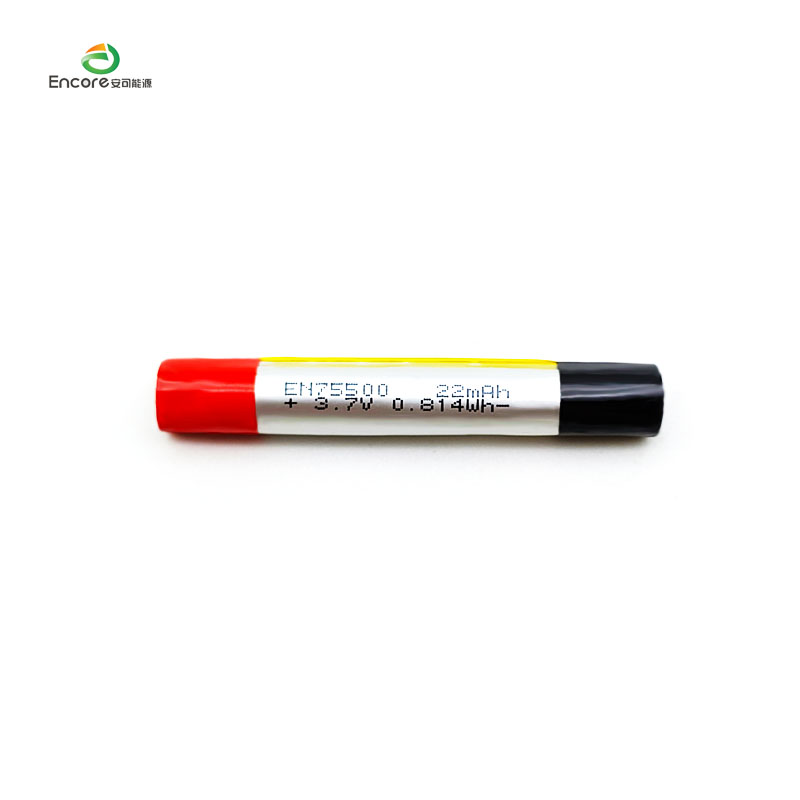Pin lipo Vape tròn 75500 220mah 3.7v